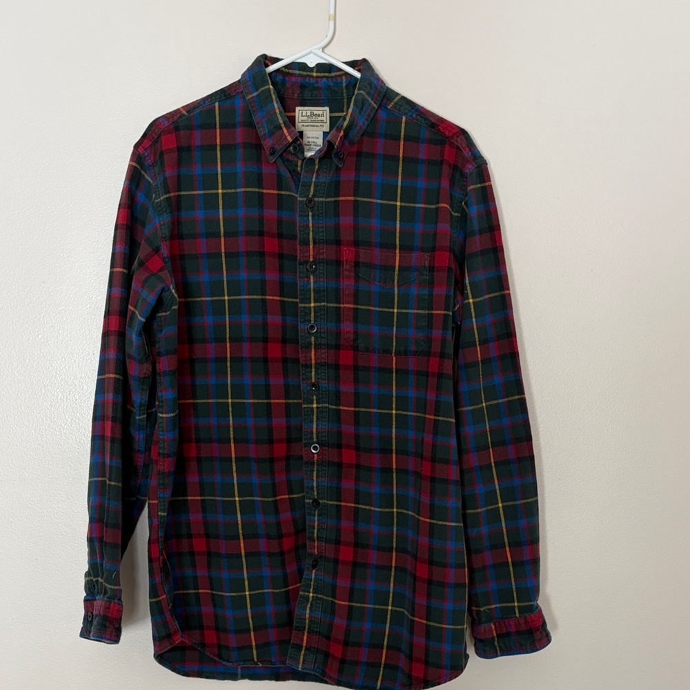 L.L. Bean flannel shirt